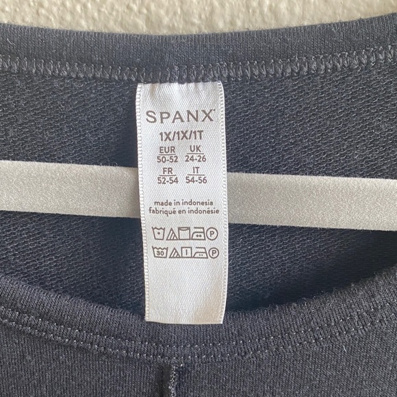 SPANX Black Women's Sweatshirt - Picture 2 of 4